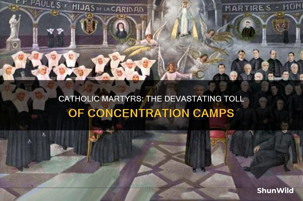 how many cathlics where killed in concentration camps