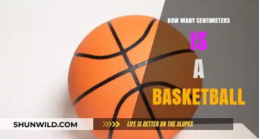 Basketball Diameter: CM Measurement