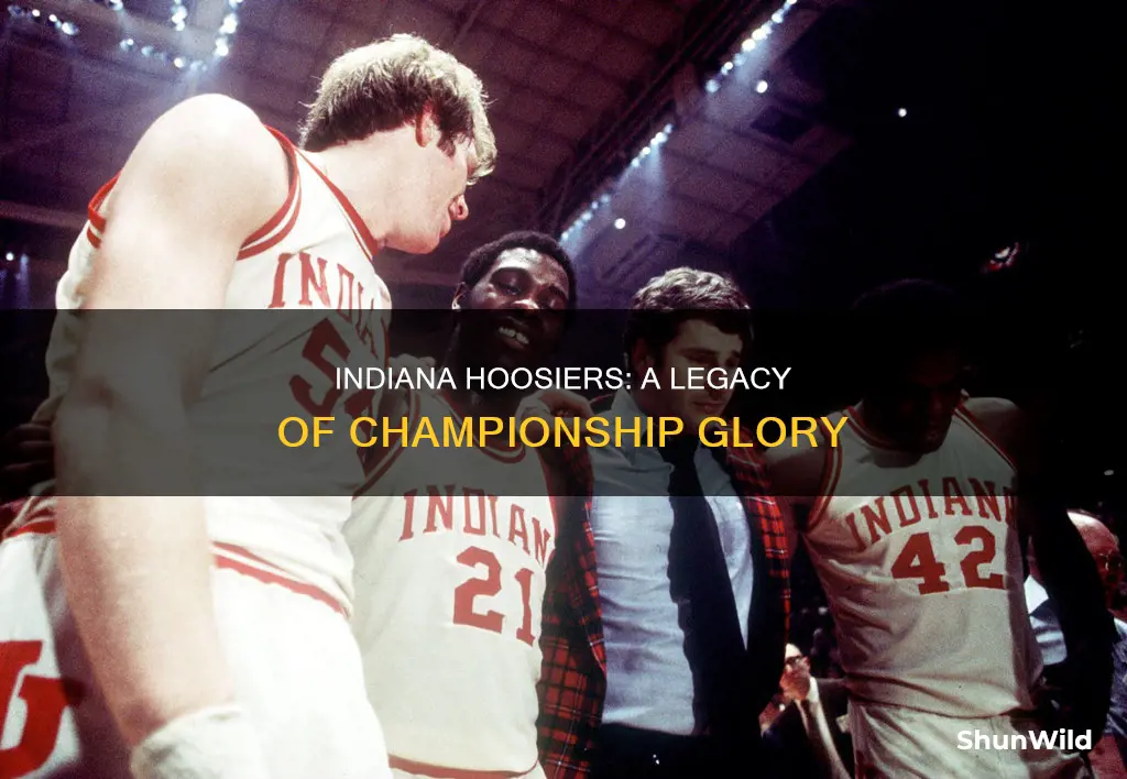 how many championships did the indiana hoosiers win in basketball