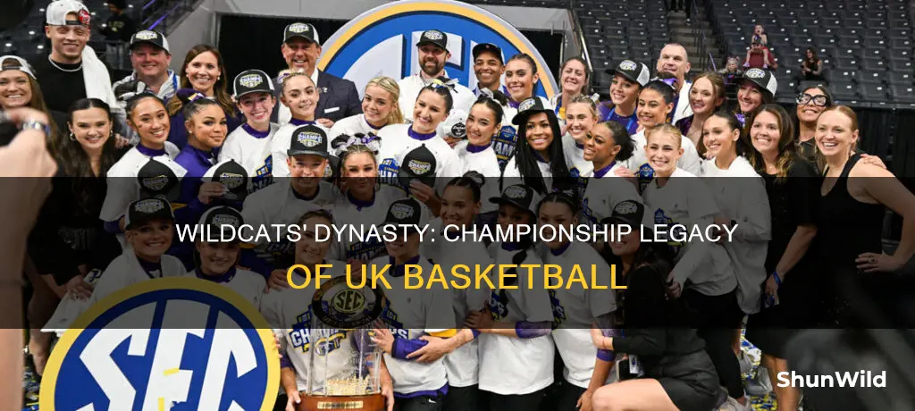 how many championships does uk basketball have