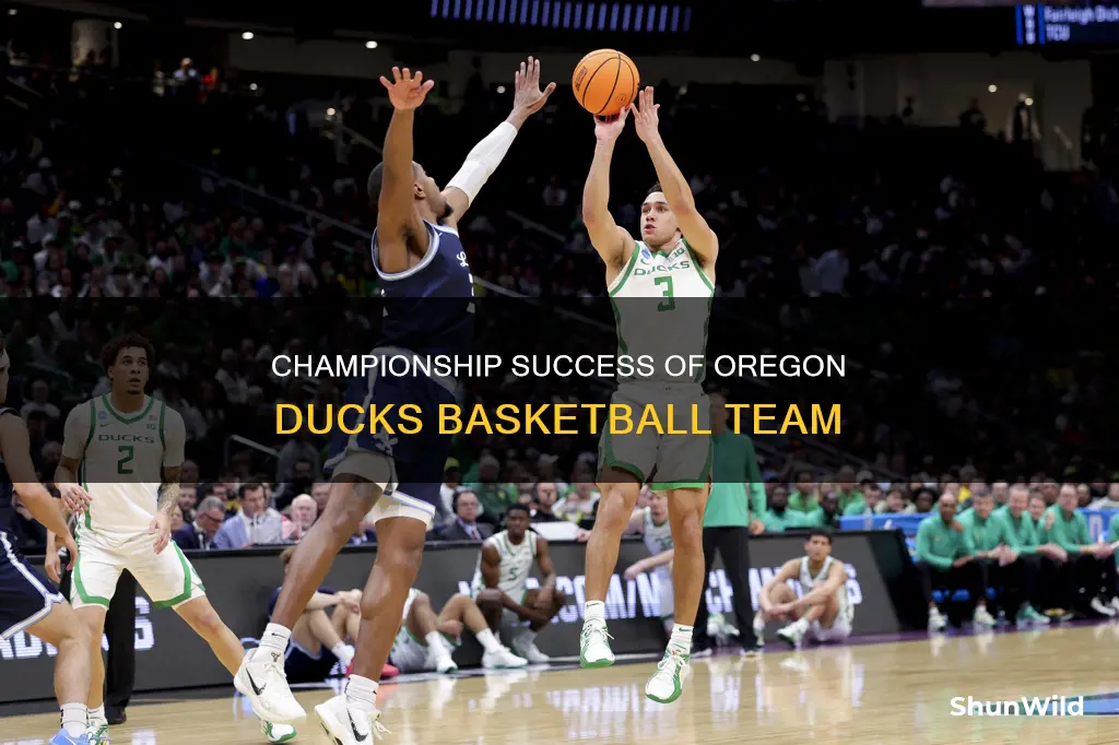 how many championships have the oregon ducks won in basketball
