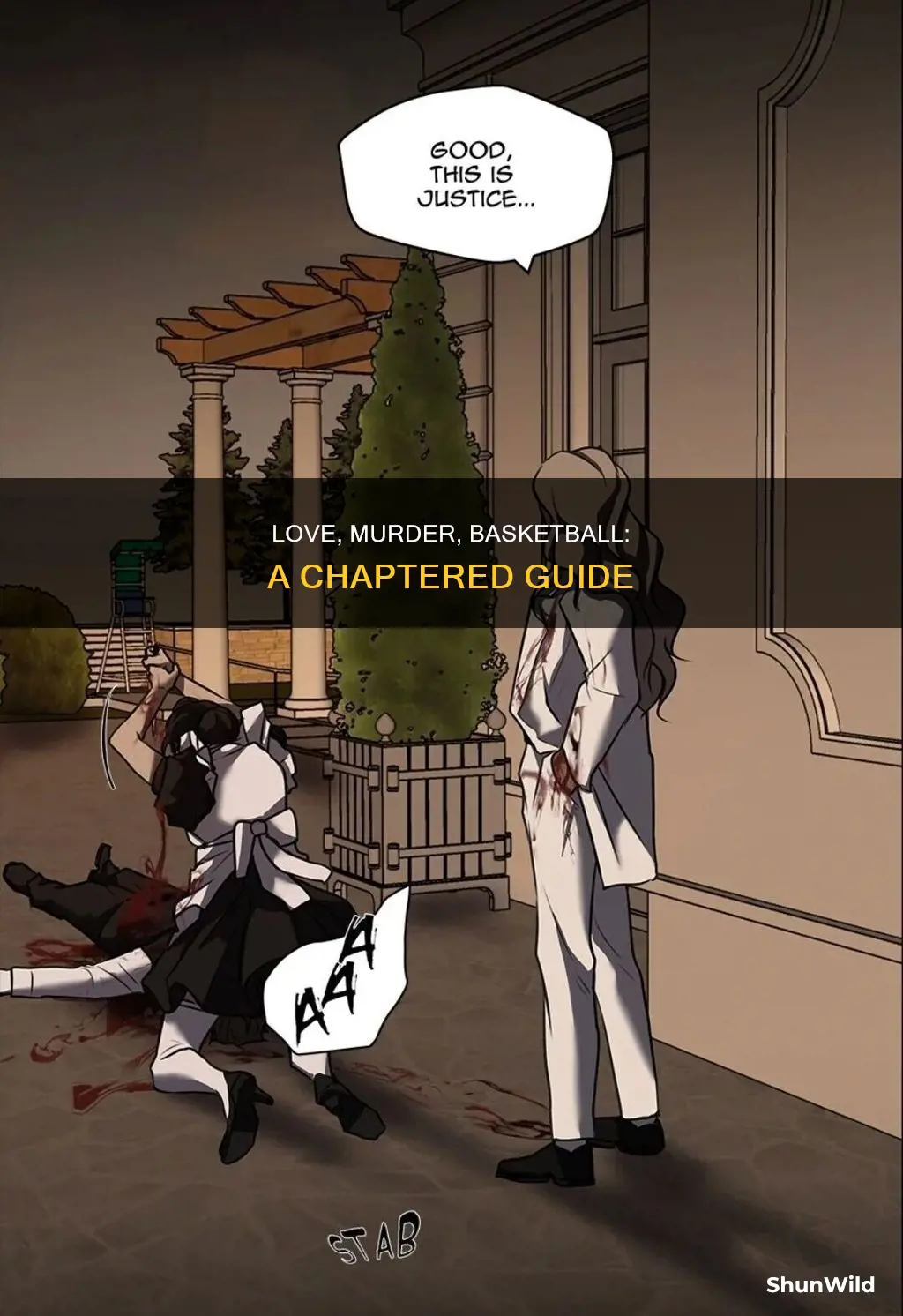 how many chapters are in love murder basketball