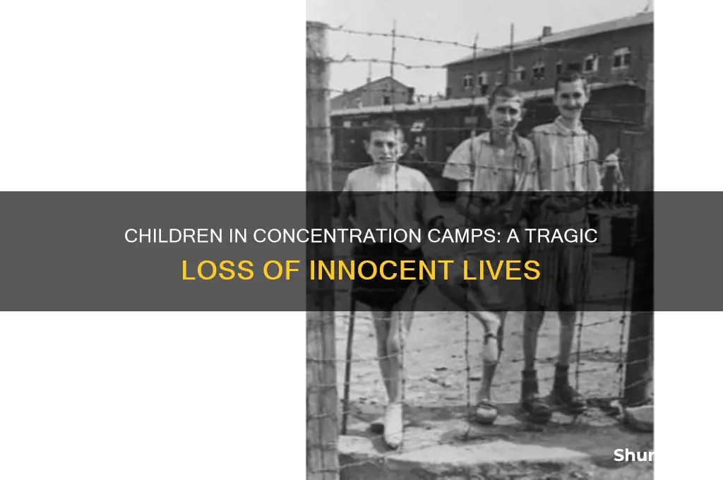 how many children died in concentration camps