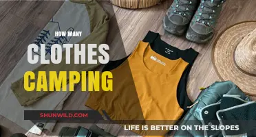 Essential Camping Wardrobe: Packing the Perfect Number of Clothes for Outdoor Adventures