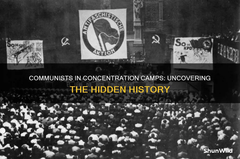 how many communists were in concentration camps