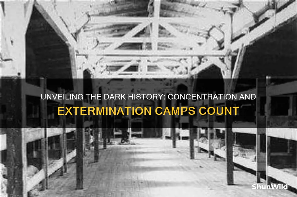 how many concentration and extermination camps were there