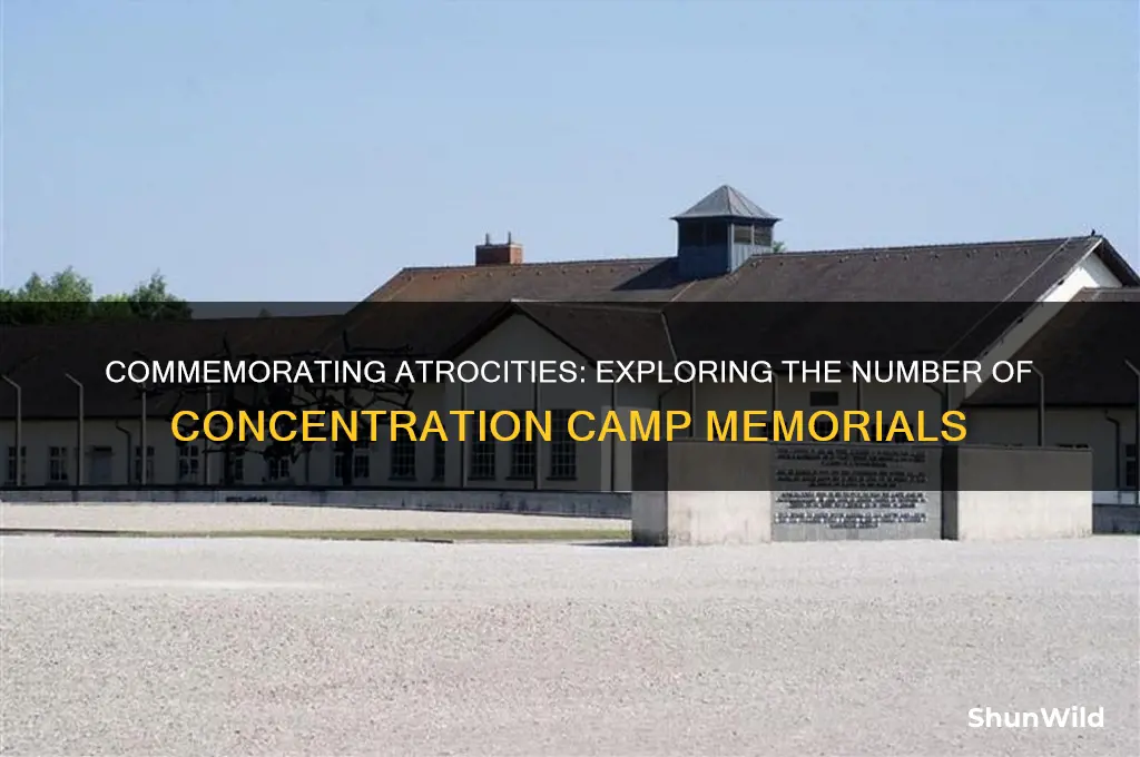 how many concentration camp memorials are there