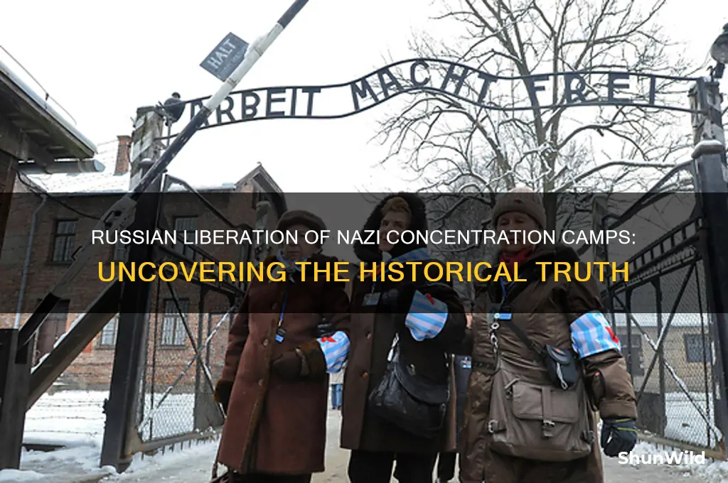 how many concentration camps did the russians liberate