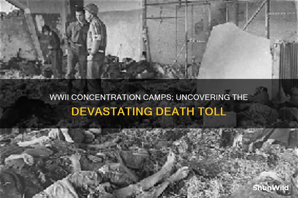 how many concentration camps died in ww2