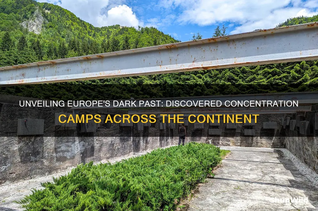 how many concentration camps were discovered throughout europe