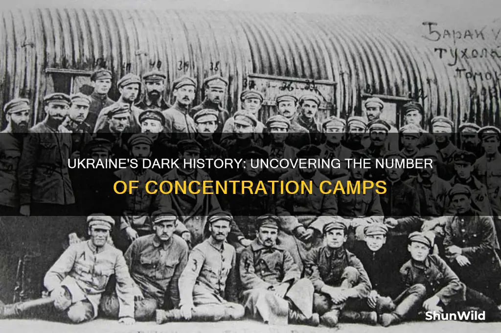 how many concentration camps were in ukraine