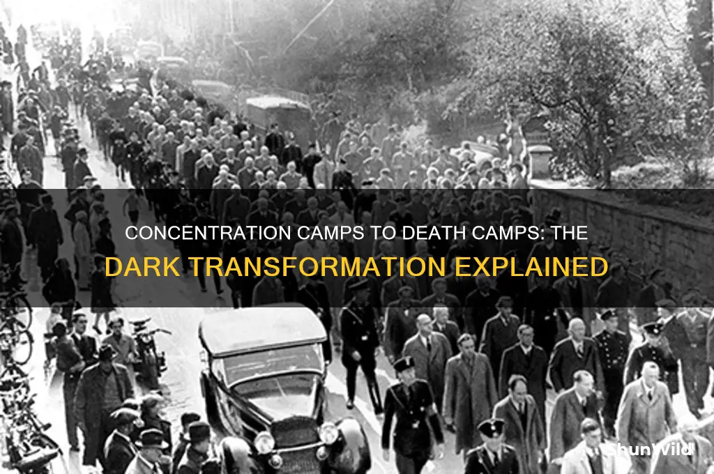 how many concentrations were converted to death camps