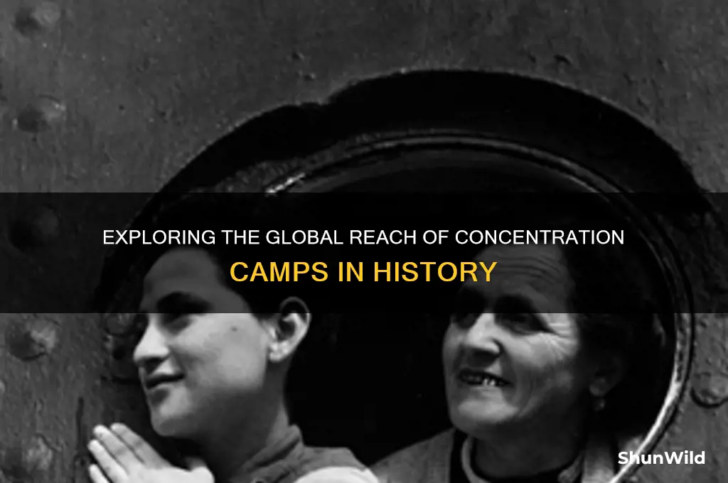 how many countries had concentration camps