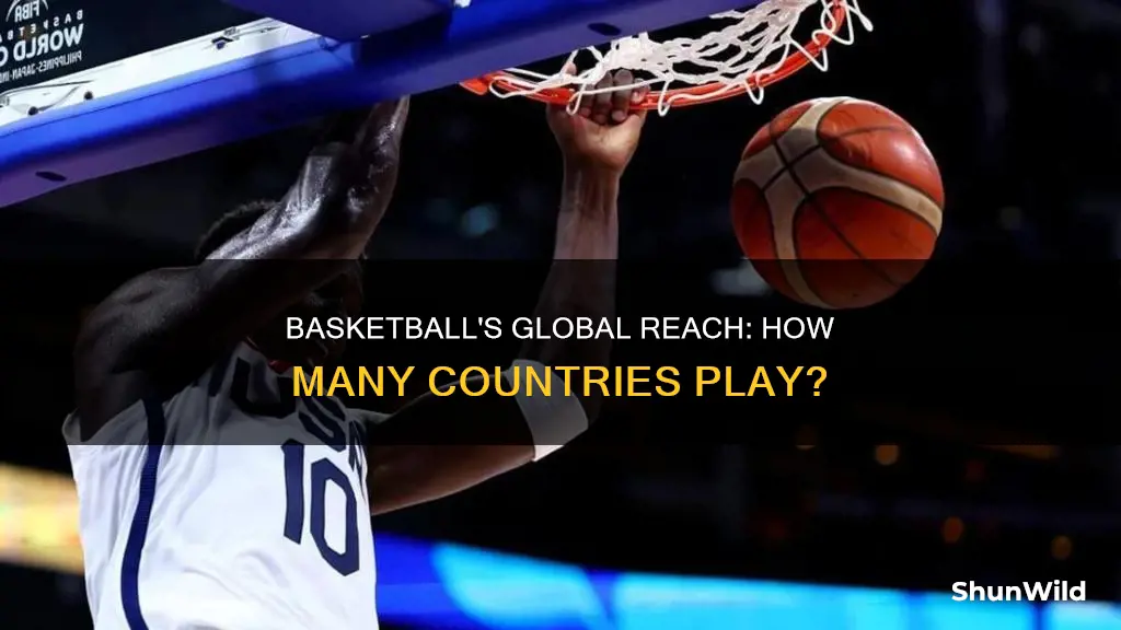 how many countries have basketball