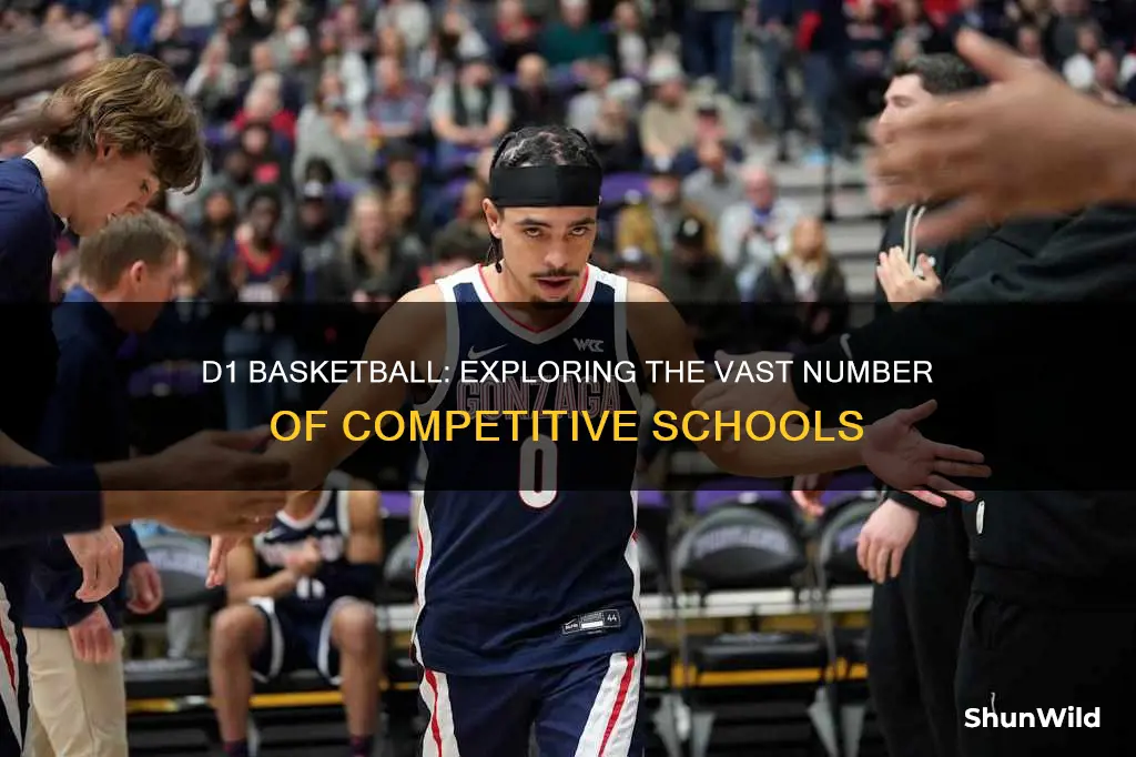 how many d1 basketball schools are there