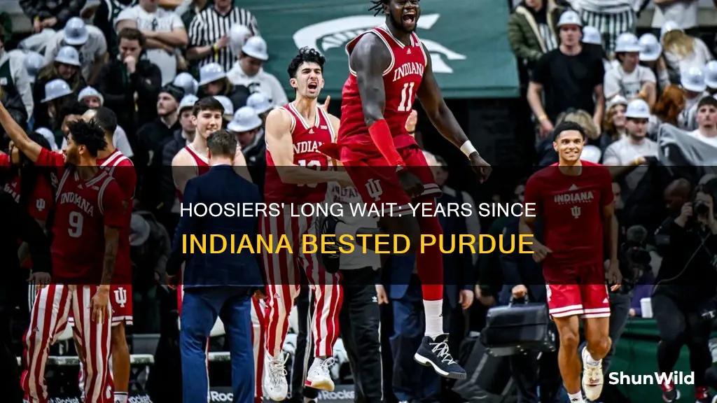 how many days since indiana beat purdue in basketball