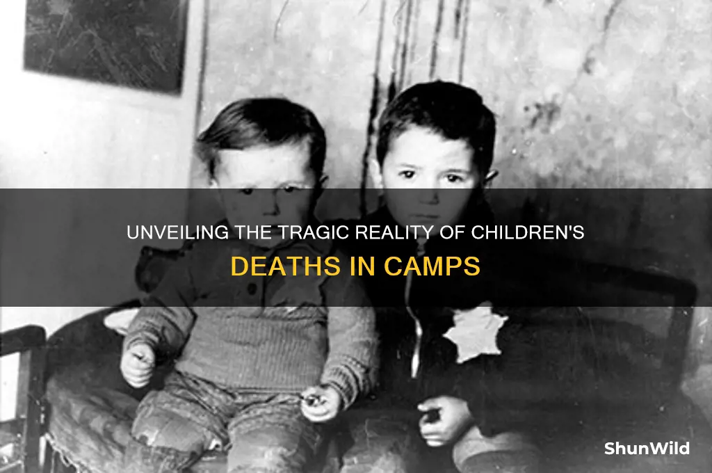 how many dead children camps
