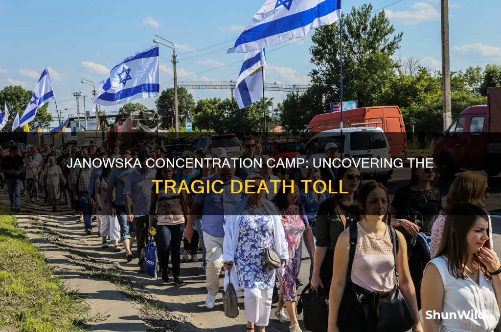 how many died in janowska concentration camp