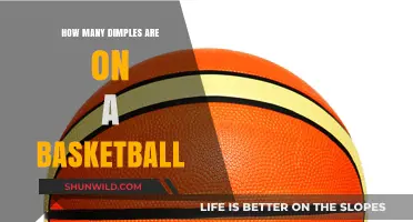 Dimples on a Basketball: How Many and Why?