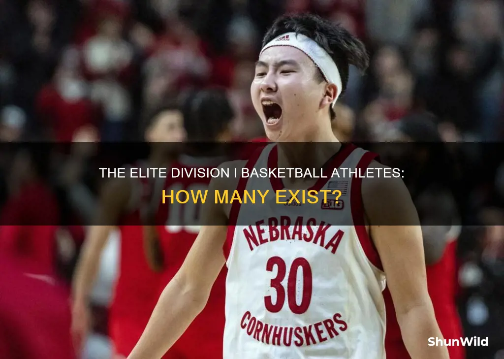 how many division i basketball athletes