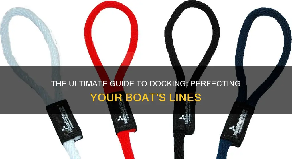 how many dock lines on boat