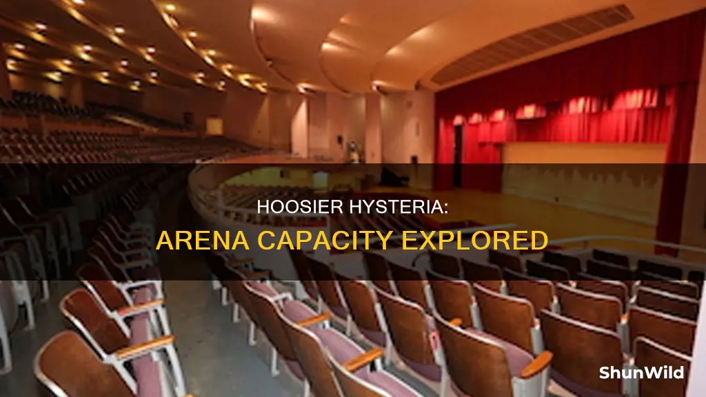 how many does indiana hoosier basketball arena hold