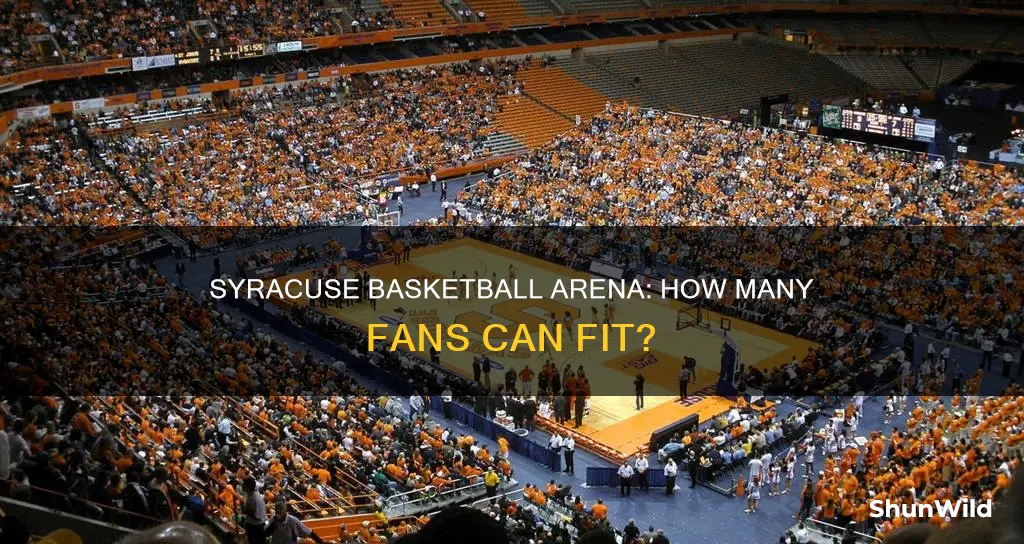 how many does syracuse basketball arena hold