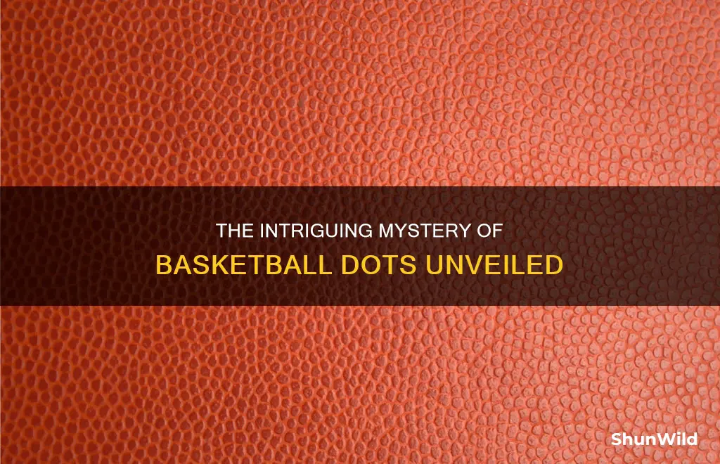 how many dots are thetre on a basketball