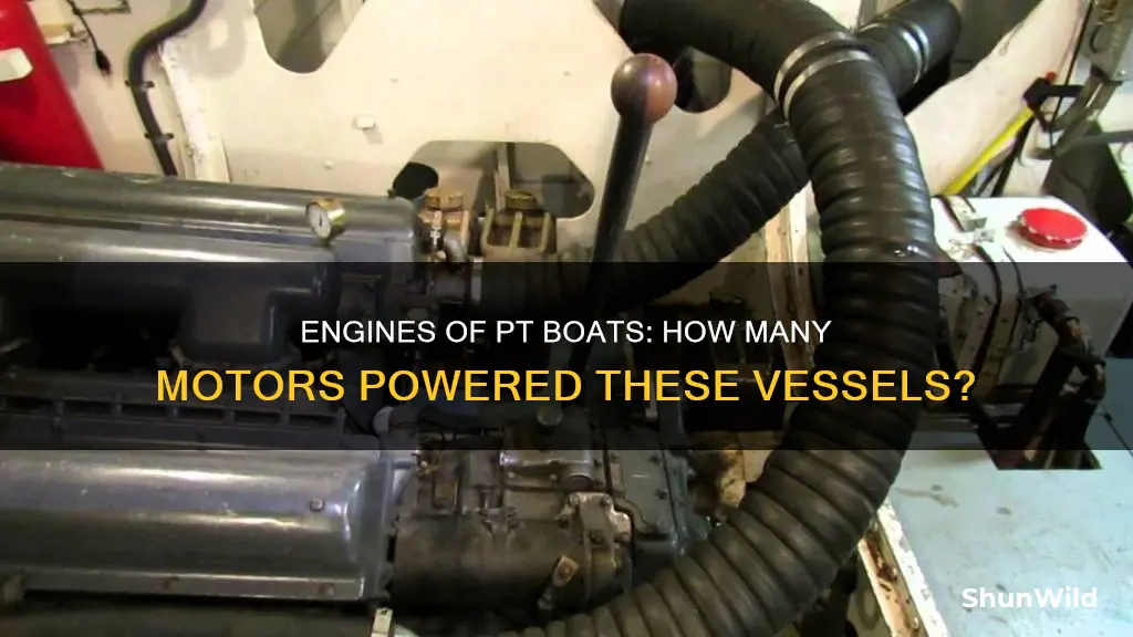 how many engines did a pt boat have