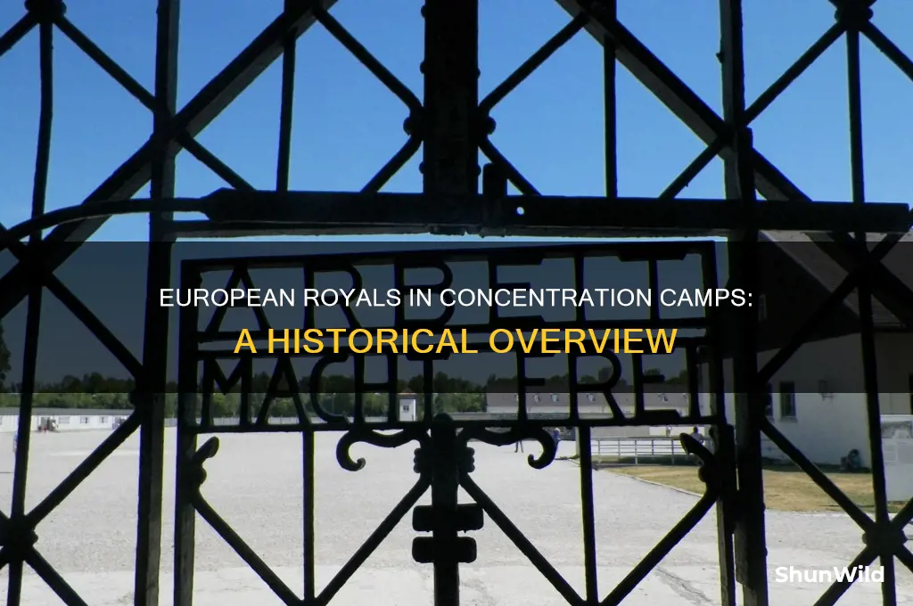 how many european royal families were sent to concentration camps