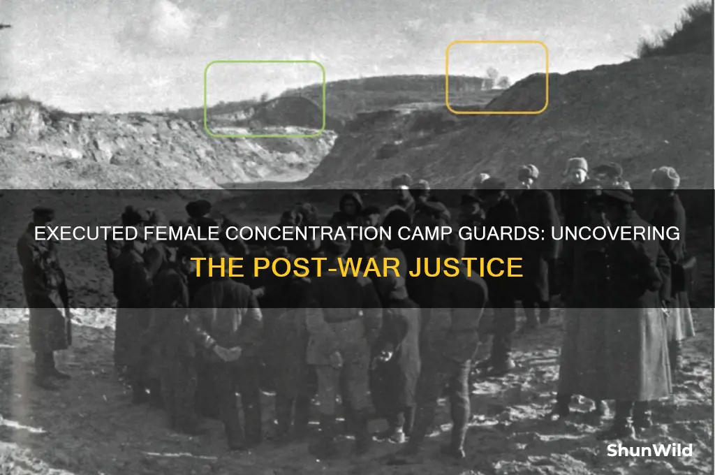 how many female concentration camp guards were executed