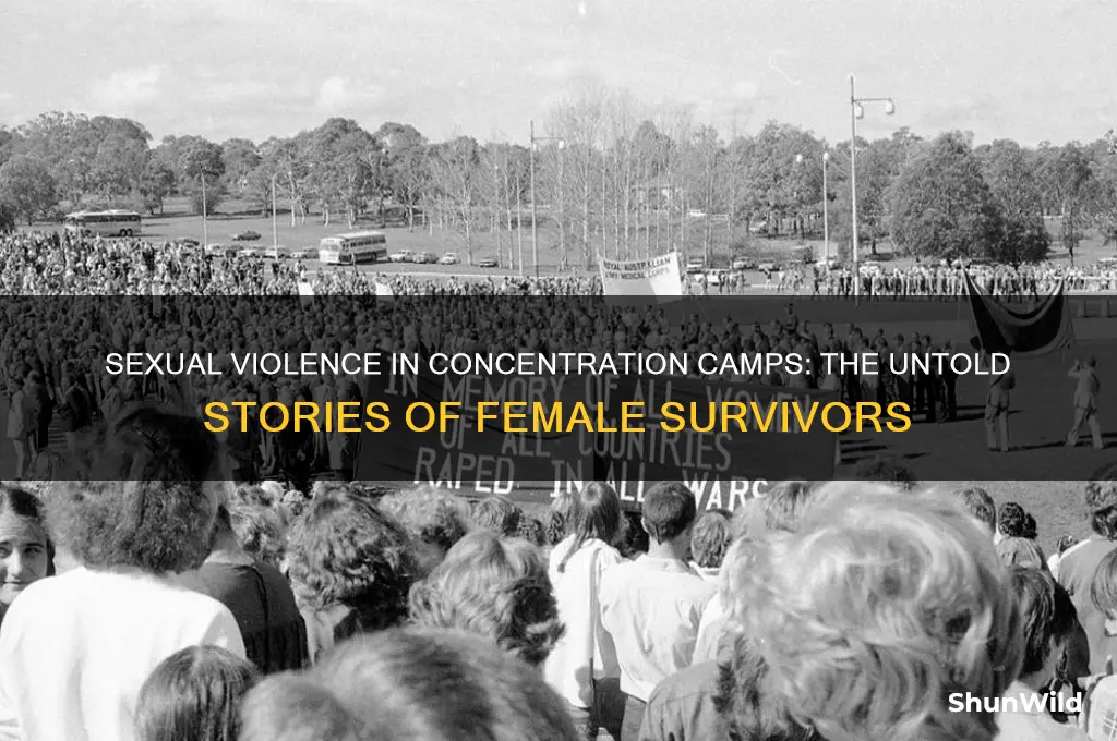 how many females were rape in concentration camps