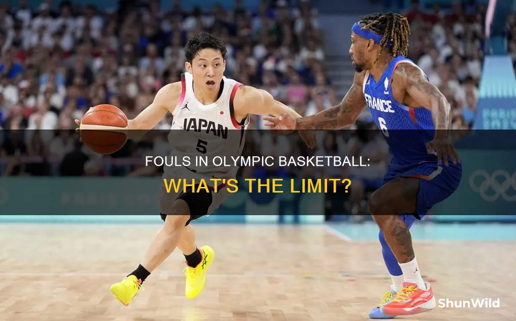 how many fouls in olympic basketball