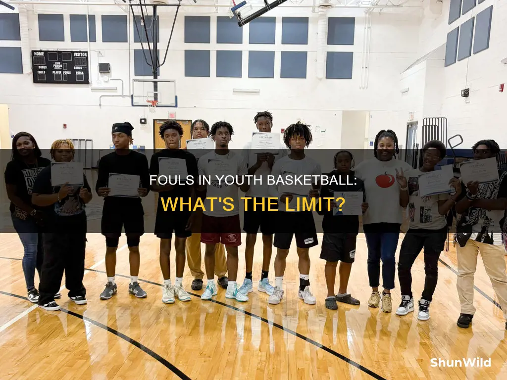 how many fouls in youth basketball