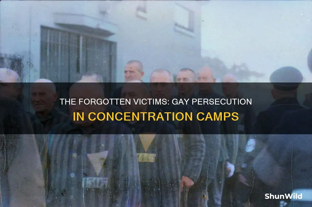 how many gays killed concentration camps