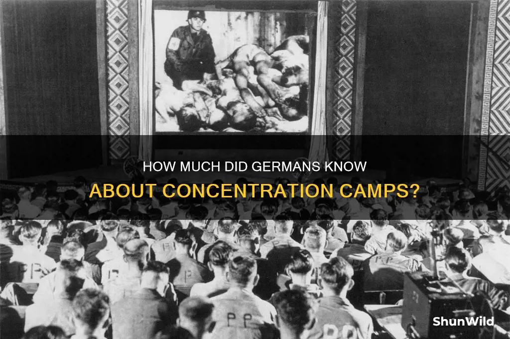 how many germans knew about concentration camps