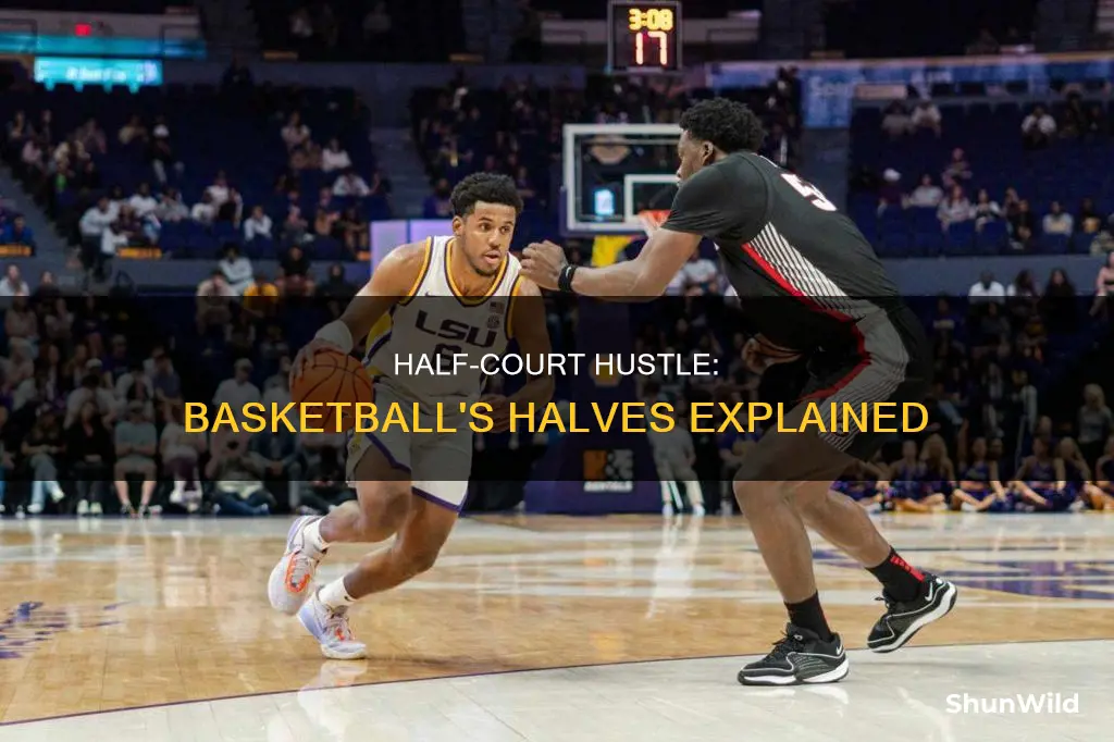 how many half in basketball