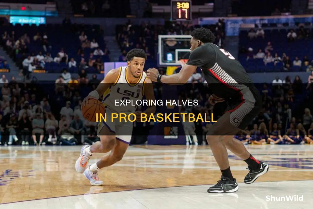how many halves in pro basketball