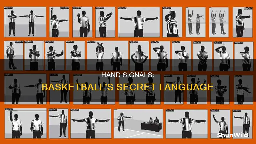 how many hand signals in basketball