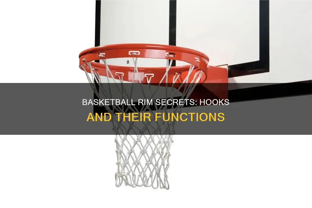 how many hooks on a basketball rim