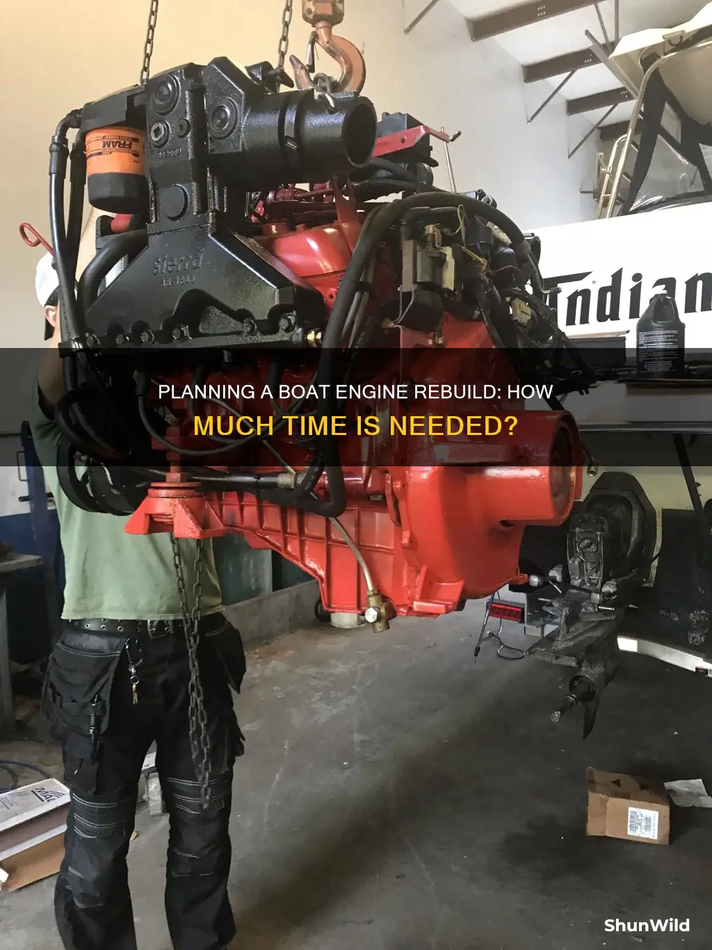 how many hours before boat engine rebuild