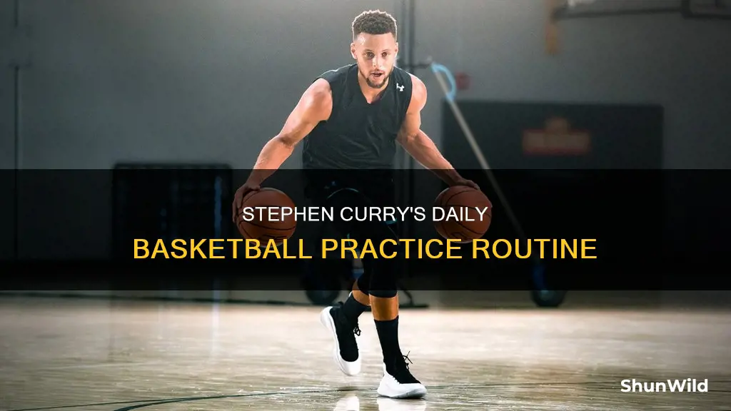how many hours does stephen curry practice basketball per day