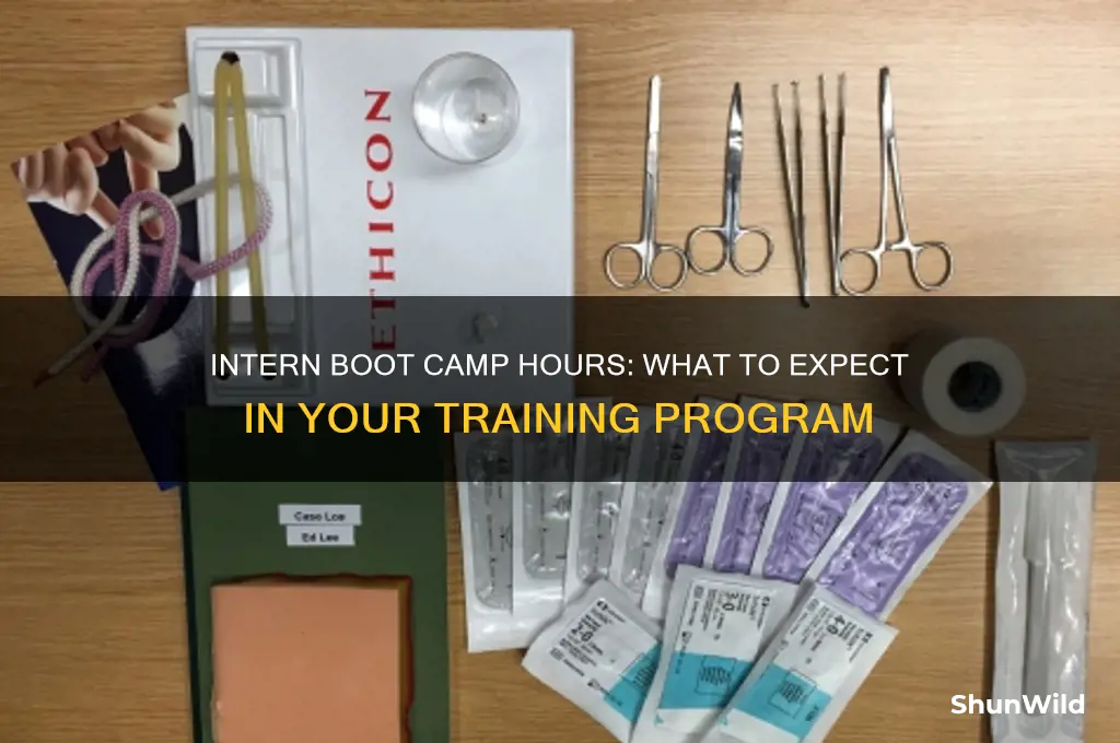 how many hours in intern boot camp