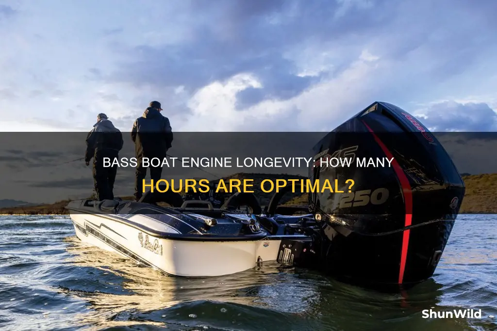 how many hours on bass boat engine good