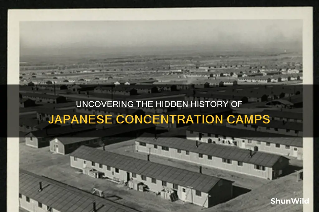 how many japanese concentration camps were there