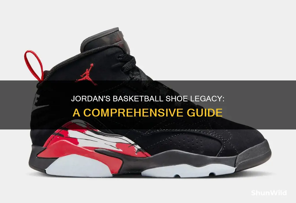 how many jordan basketball shoes are there