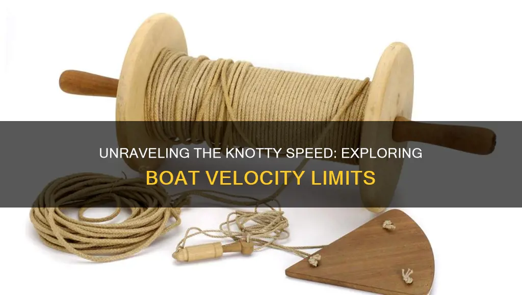 how many knots does a speed boat go