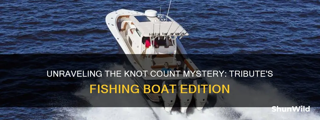 how many knots does the tribute fishing boat go