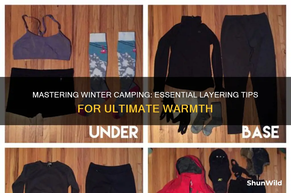 how many layers winter camping