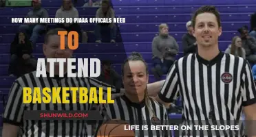 Basketball Referees: How Many Meetings Are Necessary?